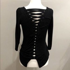 Bailey 44 lace up shirt